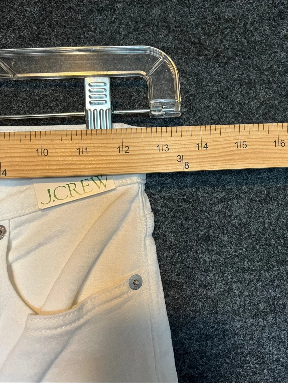J. Crew Kids Off-White Skinny Jeans
